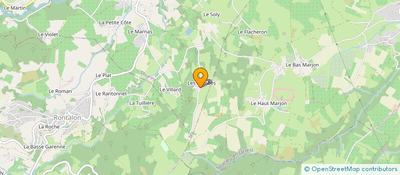 localisation de l'entreprise MONSIEUR NOEL BROSSARD à RONTALON
