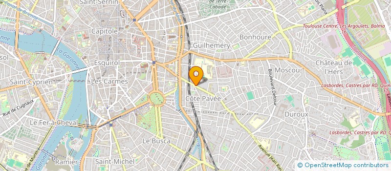 localisation de l'entreprise MONSIEUR NOEL CAHUZAC  TOULOUSE