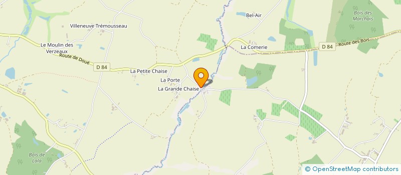 localisation de l'entreprise MONSIEUR NOEL CAILLEAU  CHEMILLE-EN-ANJOU