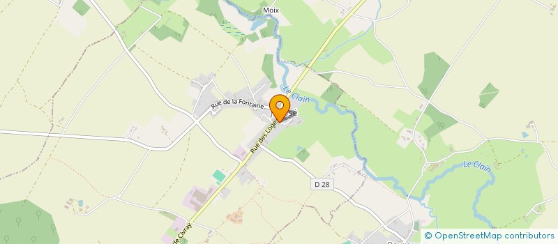 localisation de l'entreprise MONSIEUR NOEL CHAIGNAULT  JOUSSE