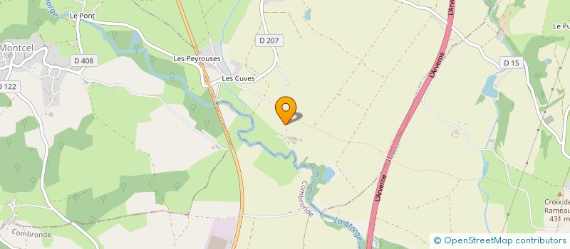 localisation de l'entreprise MONSIEUR NOEL CHAZAL  JOZERAND