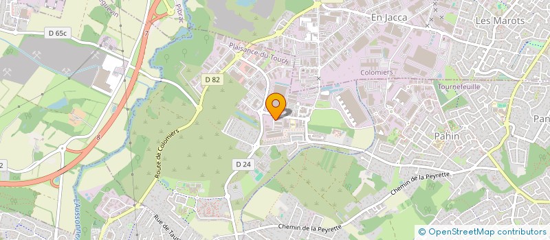 localisation de l'entreprise MONSIEUR NOEL CIEUTAT  PLAISANCE-DU-TOUCH