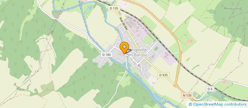 localisation de l'entreprise MONSIEUR NOEL CLAUDE  LONGEVILLE-EN-BARROIS