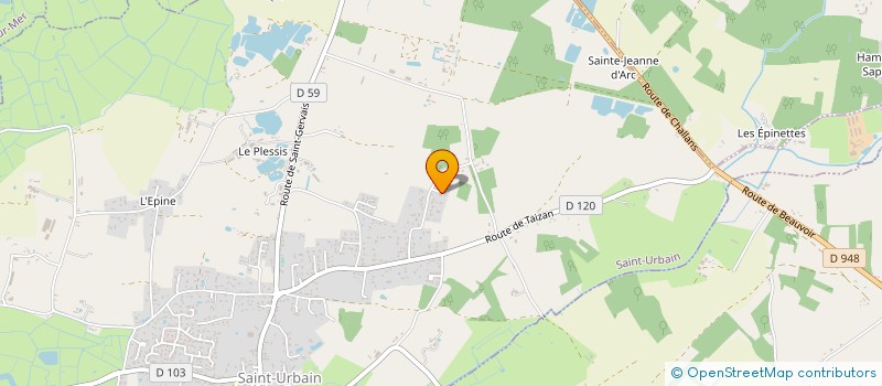 localisation de l'entreprise MONSIEUR NOEL CLEMOT  SAINT-GERVAIS