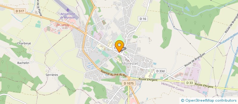 localisation de l'entreprise MONSIEUR NOEL CLERC  MORESTEL