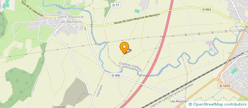 localisation de l'entreprise MONSIEUR NOEL CORTINOVIS à CHATEAU-GAILLARD