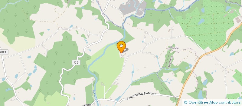 localisation de l'entreprise MONSIEUR NOEL COSTE  SARLANDE