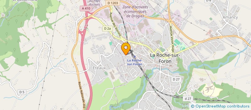 localisation de l'entreprise MONSIEUR NOEL COTTERLAZ-RANNARD  LA ROCHE-SUR-FORON