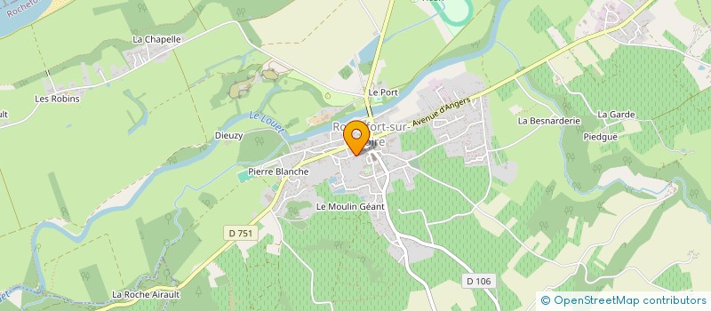 localisation de l'entreprise MONSIEUR NOEL COURANT  ROCHEFORT-SUR-LOIRE