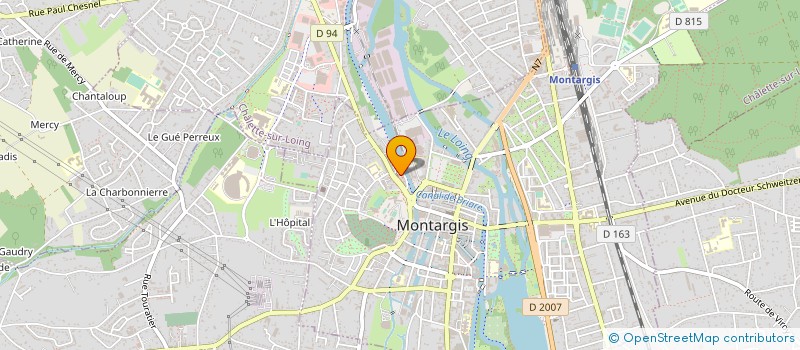 localisation de l'entreprise MONSIEUR NOEL DANET à MONTARGIS