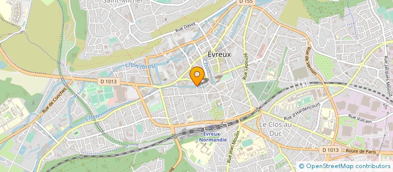 localisation de l'entreprise MONSIEUR NOEL DAUFRESNE à EVREUX