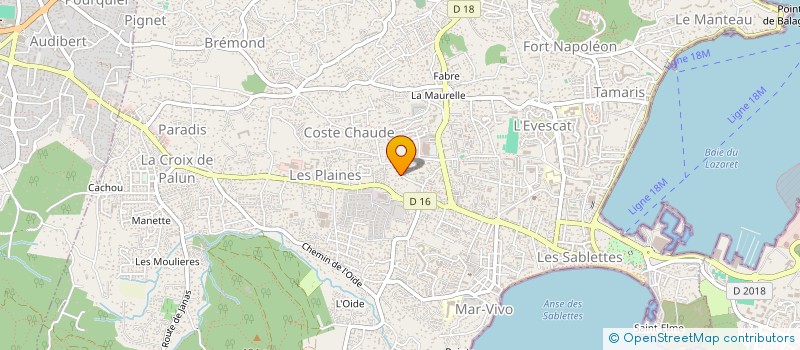 localisation de l'entreprise MONSIEUR NOEL DE MARCELLIS à LA SEYNE-SUR-MER