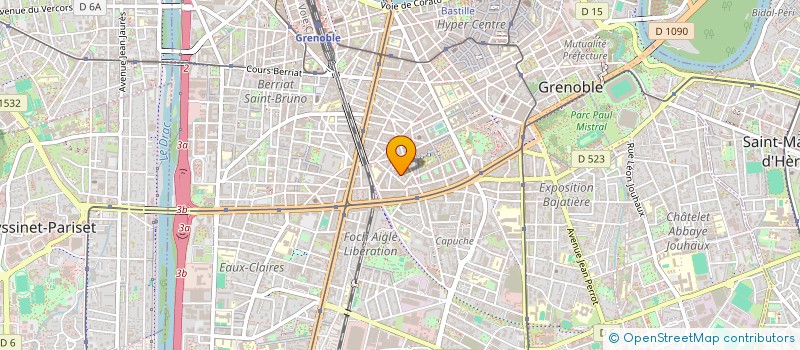 localisation de l'entreprise MONSIEUR NOEL DE PALMA à GRENOBLE