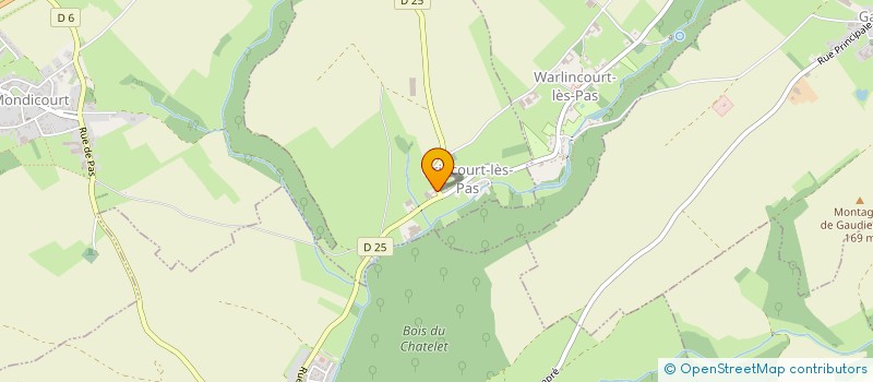 localisation de l'entreprise MONSIEUR NOEL DEBUREAUX  WARLINCOURT-LES-PAS