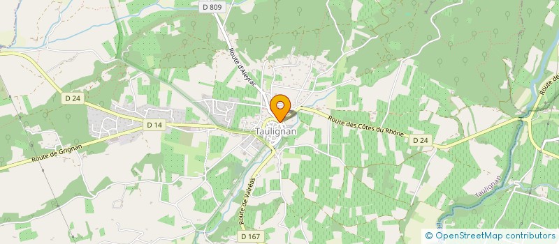 localisation de l'entreprise MONSIEUR NOEL DELAHAYE  TAULIGNAN