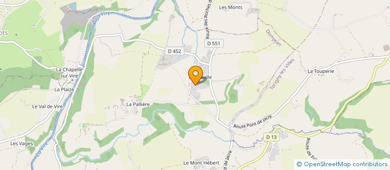 localisation de l'entreprise MONSIEUR NOEL DESHOGUES à DOMJEAN