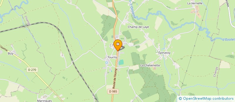 localisation de l'entreprise MONSIEUR NOEL DESMURES  CHANGY