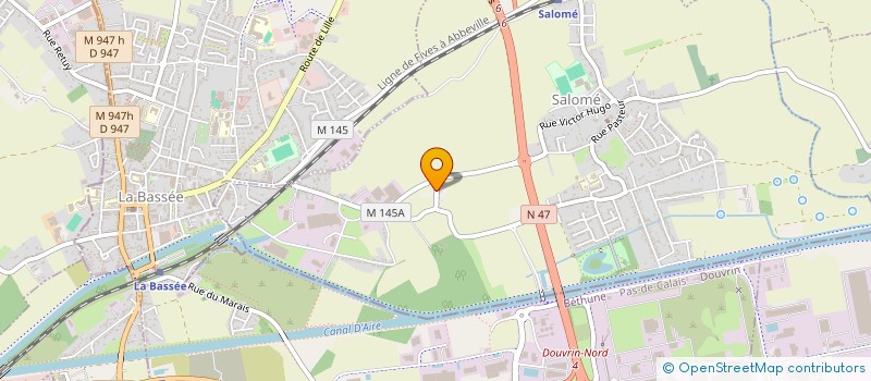 localisation de l'entreprise MONSIEUR NOEL DOIZI  SALOME