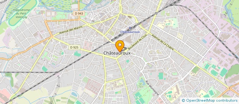 localisation de l'entreprise MONSIEUR NOEL DROUET à CHATEAUROUX