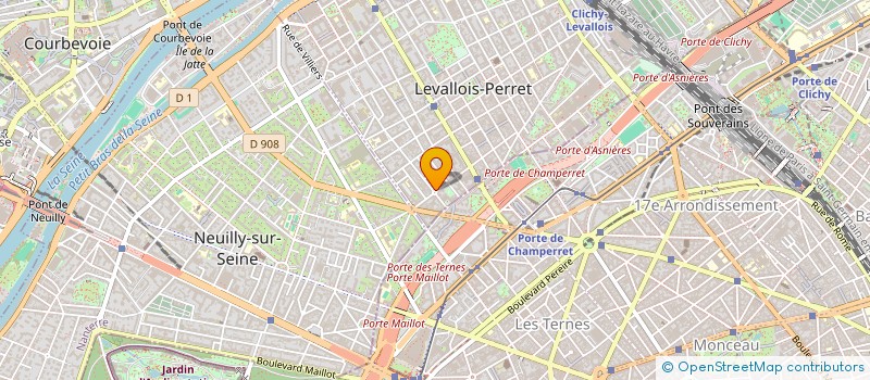 localisation de l'entreprise MONSIEUR NOEL DUHAMEL à LEVALLOIS-PERRET