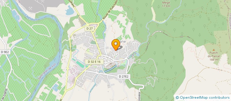 localisation de l'entreprise MONSIEUR NOEL DURAND  ANIANE