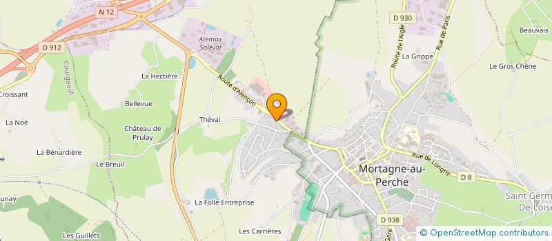 localisation de l'entreprise MONSIEUR NOEL DUVILLE à SAINT-LANGIS-LES-MORTAGNE