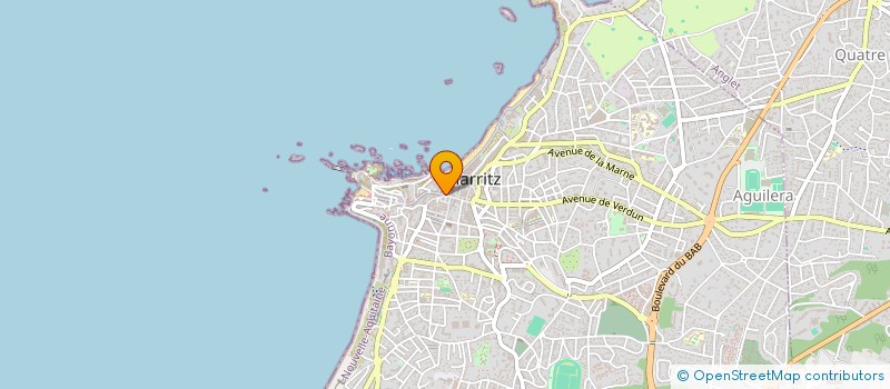 localisation de l'entreprise MONSIEUR NOEL ELORGA à BIARRITZ