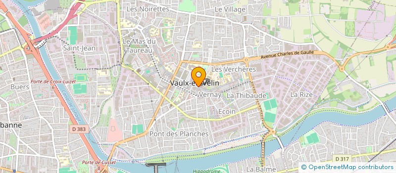 localisation de l'entreprise MONSIEUR NOEL FLORES  VAULX EN VELIN