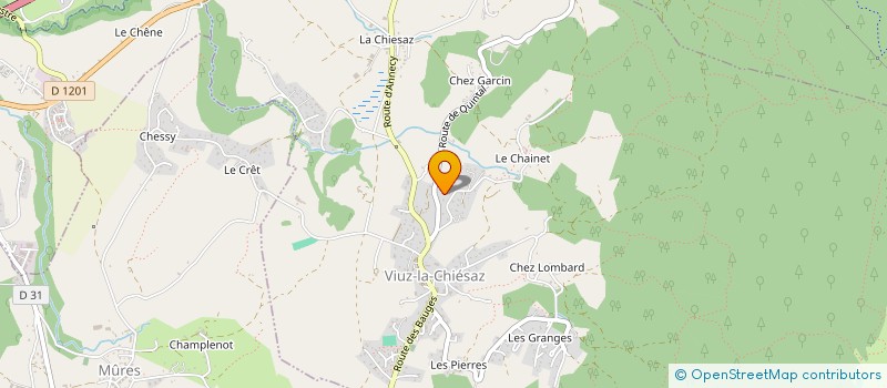 localisation de l'entreprise MONSIEUR NOEL FOTI  VIUZ-LA-CHIESAZ