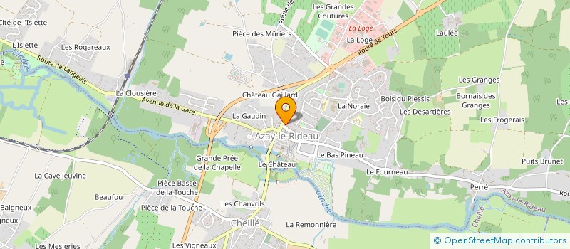 localisation de l'entreprise MONSIEUR NOEL GAISNE à AZAY-LE-RIDEAU