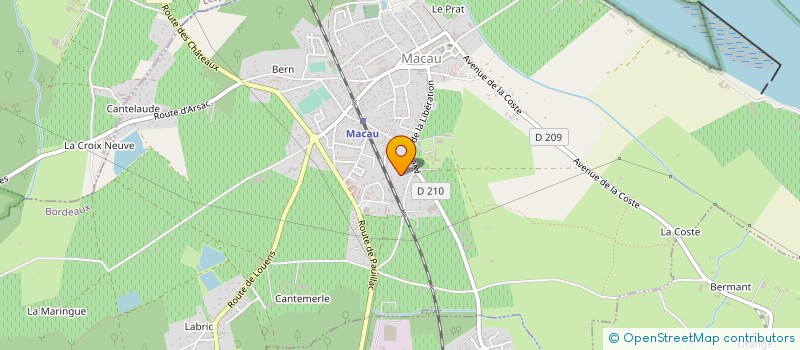 localisation de l'entreprise MONSIEUR NOEL GALY à MACAU