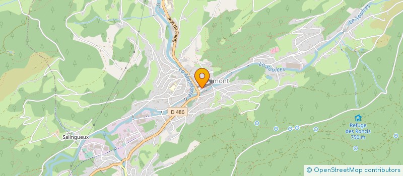 localisation de l'entreprise MONSIEUR NOEL GARCELON  CORNIMONT