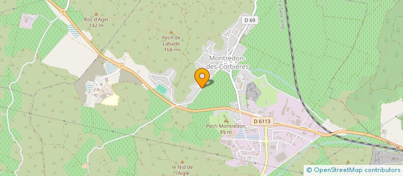 localisation de l'entreprise MONSIEUR NOEL GARCIA  MONTREDON-DES-CORBIERES