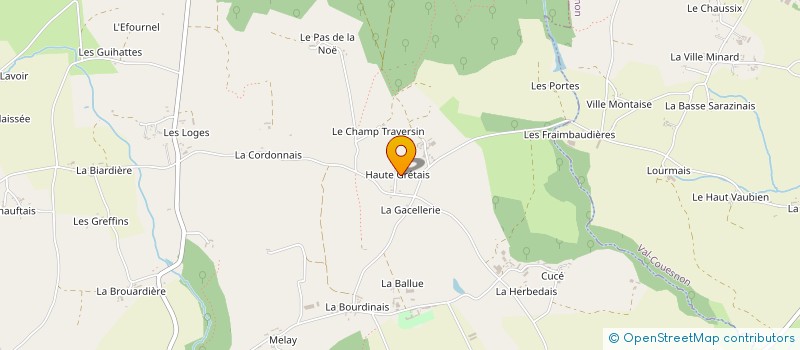 localisation de l'entreprise MONSIEUR NOEL GAUTIER à BAZOUGES-LA-PEROUSE