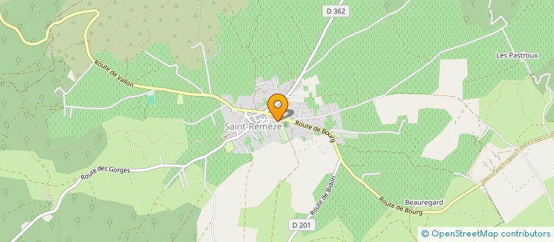 localisation de l'entreprise MONSIEUR NOEL GIAMPICCOLO  SAINT-REMEZE