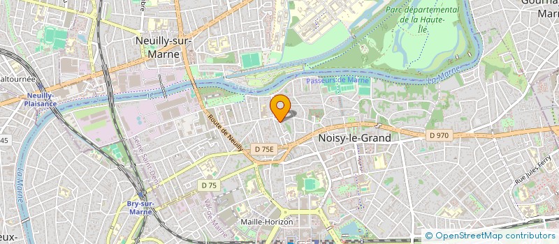 localisation de l'entreprise MONSIEUR NOEL GRANGE  NOISY-LE-GRAND