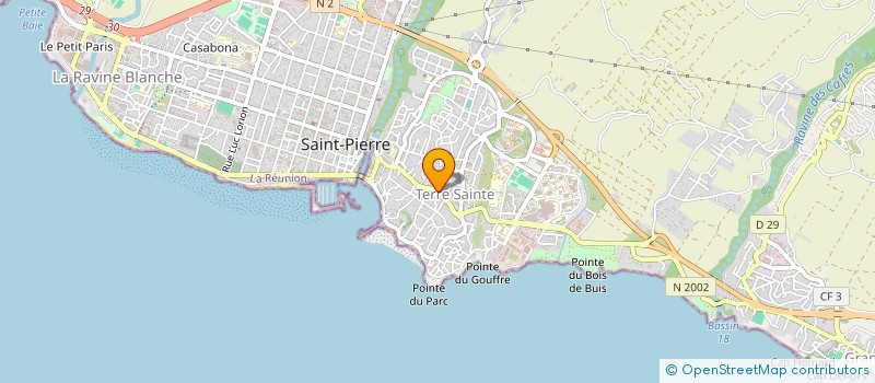localisation de l'entreprise MONSIEUR NOEL GUENOT à SAINT-PIERRE