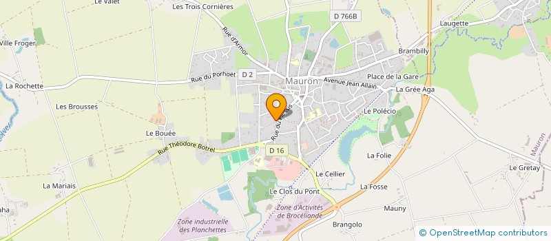 localisation de l'entreprise MONSIEUR NOEL GUILLAUME à MAURON