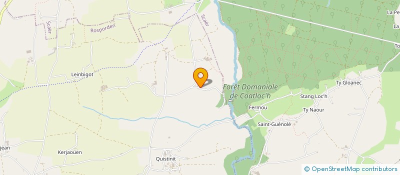 localisation de l'entreprise MONSIEUR NOEL GUILLOU  SAINT-YVI