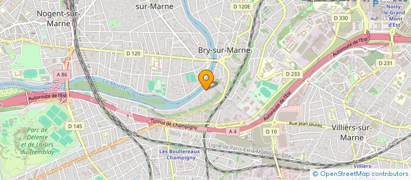 localisation de l'entreprise MONSIEUR NOEL GUINARD à BRY-SUR-MARNE