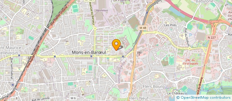 localisation de l'entreprise MONSIEUR NOEL HALDER  MONS-EN-BARUL