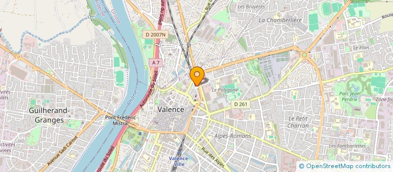 localisation de l'entreprise MONSIEUR NOEL HANNA KAZAZIAN à VALENCE