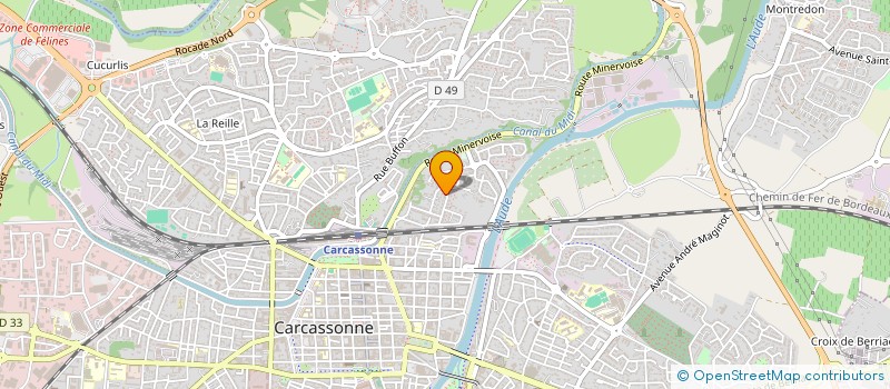 localisation de l'entreprise MONSIEUR NOEL HAROLD  BERRIAC