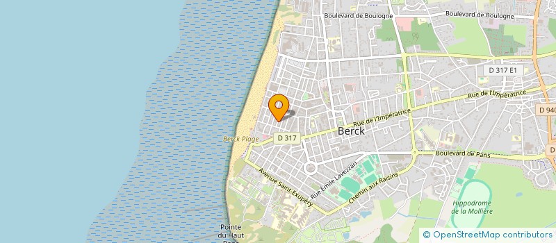 localisation de l'entreprise MONSIEUR NOEL HAUDECOEUR à BERCK