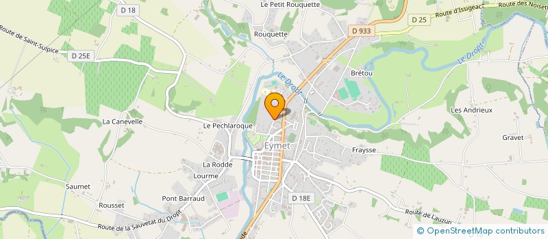 localisation de l'entreprise MONSIEUR NOEL HERVIEUX  EYMET