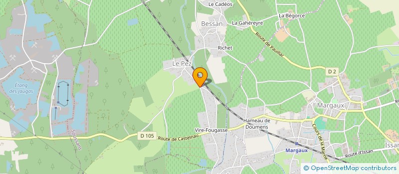 localisation de l'entreprise MONSIEUR NOEL HOFFMAN  SOUSSANS