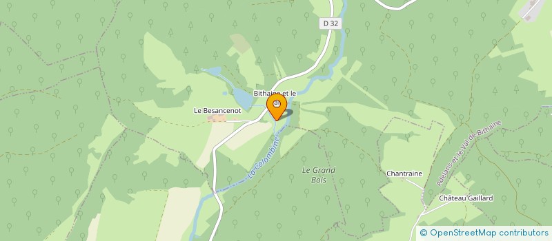 localisation de l'entreprise MONSIEUR NOEL HUMBERT  LES AYNANS