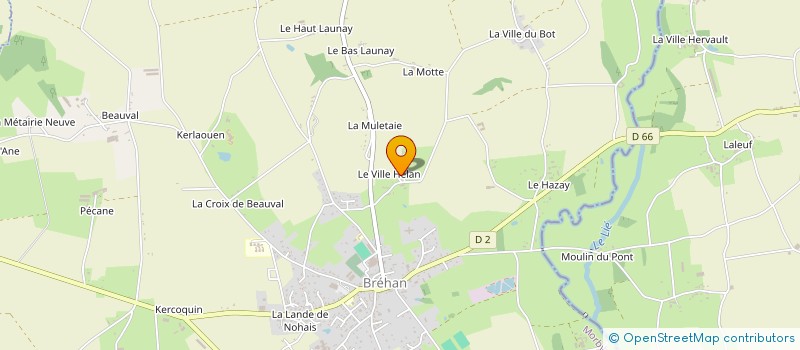localisation de l'entreprise MONSIEUR NOEL JAN à BREHAN