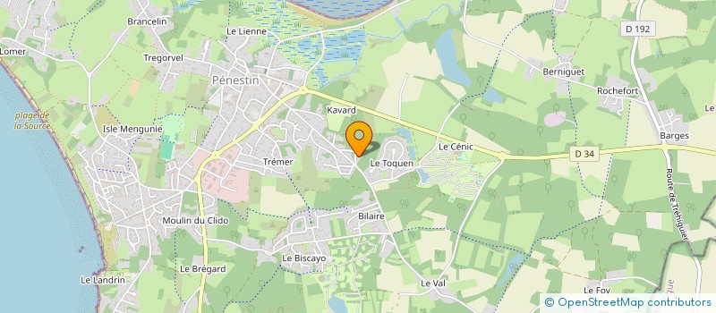 localisation de l'entreprise MONSIEUR NOEL JOLY  PENESTIN