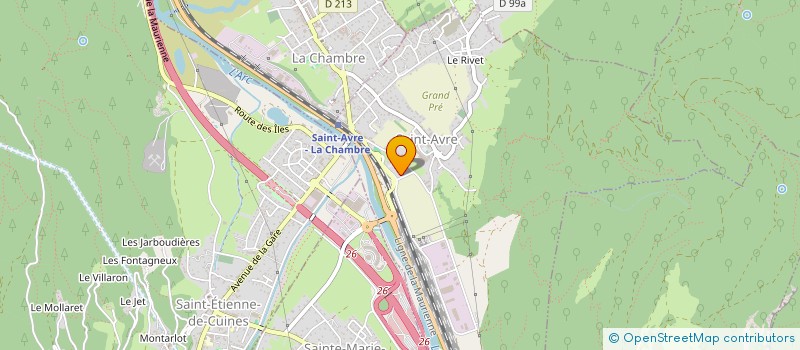 localisation de l'entreprise MONSIEUR NOEL LACROIX  SAINT-AVRE